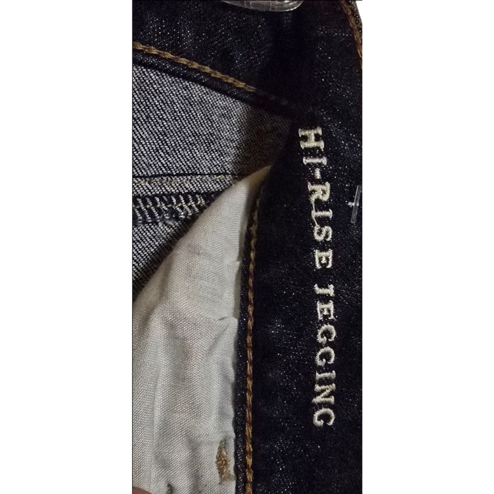 Women's American Eagle Jeans 4 Short Hi-Rise Jegging Super Super Stretch X Star - Picture 6 of 10